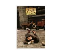 HUYTRGRBRT Once Upon A Time in America Poster Wall Art Decorative Canvas Cover Modern Art Painting for Living Room 08x12inch(20x30cm) Unframe-style