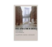 HUYTRGRBRT Once Upon A Time in America Poster Wall Art Decorative Canvas Cover Modern Art Painting for Living Room 16x24inch(40x60cm) Unframe-style