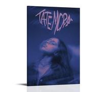 HUYTRGRBRT Tate Mcrae Poster Wall Art Decorative Canvas Cover Modern Art Painting for Living Room 24x36inch(60x90cm) Frame-style