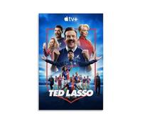 HUYTRGRBRT Ted Lasso Poster Wall Art Decorative Canvas Cover Modern Art Painting for Living Room 16x24inch(40x60cm) Unframe-style