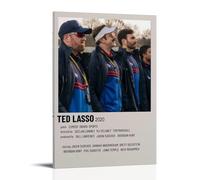 HUYTRGRBRT Ted Lasso Poster Wall Art Decorative Canvas Cover Modern Art Painting for Living Room 20x30inch(50x75cm) Frame-style
