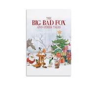 HUYTRGRBRT The Big Bad Fox And Other Tales Poster Wall Art Decorative Canvas Cover Modern Art Painting for Living Room 20x30inch(50x75cm) Unframe-style