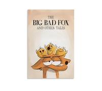 HUYTRGRBRT The Big Bad Fox And Other Tales Poster Wall Art Decorative Canvas Cover Modern Art Painting for Living Room 12x18inch(30x45cm) Unframe-style