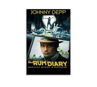 HUYTRGRBRT The Rum Diary Poster Wall Art Decorative Canvas Cover Modern Art Painting for Living Room 16x24inch(40x60cm) Unframe-style