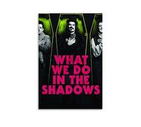 HUYTRGRBRT What We Do in The Shadows TV Series Poster Wall Art Decorative Canvas Cover Modern Art Painting for Living Room 16x24inch(40x60cm) Unframe-style