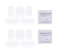 HUYUN 2 Sets Rounded Curved Edges Mouse Skatez & Mouse Feet & Mice Feet & Mouse Skates Compatible for Razer Viper Mini Se Mouse (white)