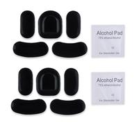 HUYUN 2 Sets Rounded Curved Edges Mouse Skatez & Mouse Feet & Mice Feet & Mouse Skates Compatible for Razer Viper Mini Se Mouse (black)