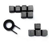 HUYUN Cherry MX Key Switch FPS & MOBA Gaming Keycaps Backlit Key Caps Replacement for Corsair Gaming Keyboards (10 Keys Gray)