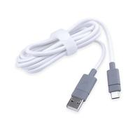 HUYUN New 1.8M USB-C Charging Cable Line Wire Cord Compatible for Corsair K70 Pro Rgb Tkl Mechanical Gaming Keyboard & Dark Core Rgb Pro Se/Corsair Sabre Rgb Pro Wireless Gaming Mouse (White)