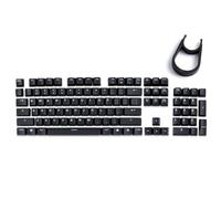 HUYUN Translucent Keycaps Replacement for SteelSeries APEX5/7/pro M750 M500 M400 Gaming Keyboard (104 Keys)