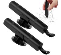 huyushang 2Pcs Car Safety Hammer Emergency Escape Tool One Second Window Breaker with Seatbelt Cutter Portable Auto Rescue Tool Window Breaker Lightweight Life-Saving Escape Tool for Car Auto SR