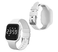 HUYVMAY Fitness Tracker Pedometer Watch for Women and Children, Fitness Watch without Bluetooth, No App No Mobile Phone, 1 Hour USB Charging for 21 Days Use, Timer, Distance Counter