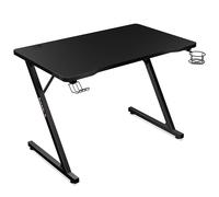 huzaro Hero 1.8 Desk Gaming Writing Computer Work Table Office Table Home Office Study Office Gamer Carbon Table Top 100 x 60 cm Black