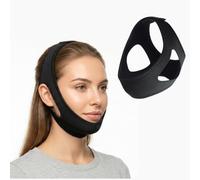 Huzayl Anti Snoring Chin Strap - Adjustable Chin Strap for Sleeping, Jaw Support Band to Help Keep Mouth Closed - Breathable Soft Neoprene Snoring Aid for Men & Women, One Size