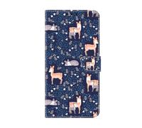 Huzhide for Honor X6C Case, for Honor X6B / X6A Wallet Cover for Kids Girl Boy Shockproof PU Leather Soft TPU Bumper Flip Phone Case with Card Holder Stand, Sika Deer