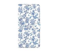 Huzhide for Honor X6C Case, for Honor X6B / X6A Wallet Cover for Kids Girl Boy Shockproof PU Leather Soft TPU Bumper Flip Phone Case with Card Holder Stand, Watercolor Plants