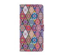 Huzhide for Honor X6C Case, for Honor X6B / X6A Wallet Cover for Kids Girl Boy Shockproof PU Leather Soft TPU Bumper Flip Phone Case with Card Holder Stand, Totem