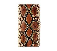 Huzhide for Honor X6C Case, for Honor X6B / X6A Wallet Cover for Kids Girl Boy Shockproof PU Leather Soft TPU Bumper Flip Phone Case with Card Holder Stand, Python Scales