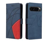 Huzhide Google Pixel 9 Pro XL Wallet Case, Soft Leather Wallet Case Flip Shockproof Cover with Credit Card Slots Stand Magnetic Protective Compatible for Google Pixel 9 Pro XL 6.8" Phone Case, Blue