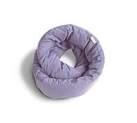 Huzi Infinity Pillow - Travel Neck Pillow - Versatile Soft 360 Support Scarf - Machine Washable - Home Travel Flight Road Trips (Purple)