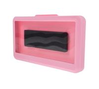 huzur elektrik Waterproof Phone Holder Shower - Self-Adhesive Phone Holder for Bathroom & Kitchen, Anti-Fog, Compatible with 4-7 Inch Smartphones (Pink)