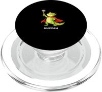 Huzzah Dragon Cleric Funny Mace Meme Novelty Quote Humor PopSockets PopGrip for MagSafe