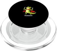 Huzzah Dragon Rogue Funny Dagger Meme Novelty Humor Quote PopSockets PopGrip for MagSafe