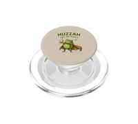 Huzzah For The Pearls Frog Boba Tea Ironic Medieval Graphic PopSockets PopGrip for MagSafe