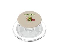 Huzzah For The Pearls Frog Large Boba Tea Drinker Medieval PopSockets PopGrip for MagSafe