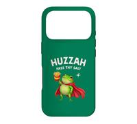 Huzzah Pass Thy Salt Frog Knight French Fries Gamer Snacks Case for iPhone 17 Pro
