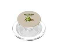Huzzah Short And Mighty Frog Espresso Ironic Medieval Funny PopSockets PopGrip for MagSafe