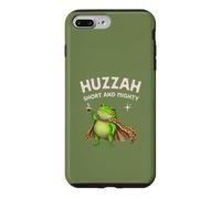 Huzzah Short And Mighty Frog Espresso Medieval Funny Tee Case for iPhone 7 Plus/8 Plus