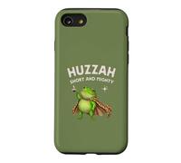 Huzzah Short And Mighty Frog Espresso Medieval Funny Tee Case for iPhone SE (2020) / 7/8