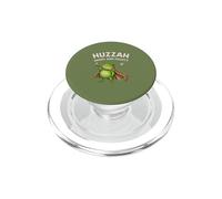 Huzzah Short And Mighty Frog Espresso Medieval Funny Tee PopSockets PopGrip for MagSafe