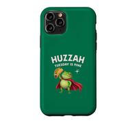 Huzzah Tuesday Is Mine Frog Knight Taco Enthusiasts Snacks Case for iPhone 11 Pro