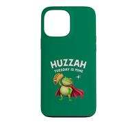 Huzzah Tuesday Is Mine Frog Knight Taco Enthusiasts Snacks Case for iPhone 13 Pro Max