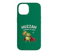 Huzzah Tuesday Is Mine Frog Knight Taco Enthusiasts Snacks Case for iPhone 14