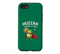 Huzzah Tuesday Is Mine Frog Knight Taco Enthusiasts Snacks Case for iPhone SE (2020) / 7/8