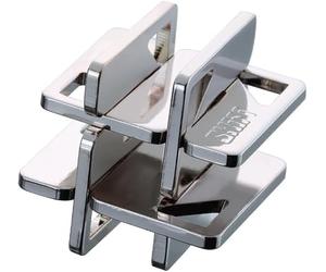 Huzzle Cast Hashtag, Metal Puzzle to Disassemble and Reassemble, Level 3 Stars