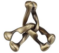 Hanayama - Brain Teasers - Huzzle - Cast Trinity Puzzle Game - Level 6
