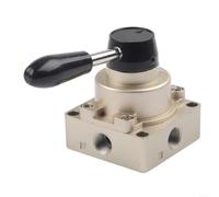 HV-03 3/8" NPT Pneumatic Rotary Hand Valve,3-Position Air Flow Control