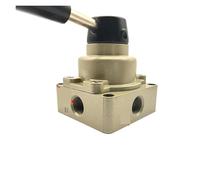 HV/K34R6/4HV Pneumatic Switch Manual Valve - Three-Position Four-Way Gases Valve for Cylinder Control(4HV330-10)