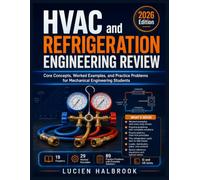 HVAC AND REFRIGERATION ENGINEERING REVIEW: Core Concepts, Worked Examples, and Practice Problems for Mechanical Engineering Students