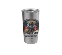 HVAC Construction Electric Trade Work Dog era Lost fire time Stainless Steel Insulated Tumbler