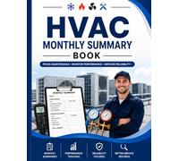 HVAC Contractor Essentials Monthly Dashboard: A Monthly Business Tracker for HVAC Technicians, Managers & Service Contractors