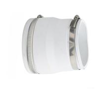 HVAC Duct Connector 100mm Flexible for Quiet Airflow(100-90mm) | Fits 100mm to 75mm ducts, PVC material, shock-absorbing seal, quiet operation, easy for snap-on install