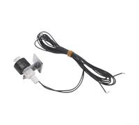 HVAC float switch sensor designed to For detect condensate overflow in high voltage AC systems, includes stainless steel bracket for secure mounting