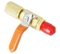 HVAC for service Tool Straight Valve 1/4 for sae Low Loss HVAC | for ideal for AC maintenance, manifold gauge connection, charging hoses, refrigeration repair tasks