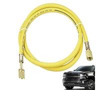HVAC Hoses - Refrigeration Tubing Set, Leak-Proof Filling Lines, Durable Fluorine Filling Tool | Red Blue Yellow Color Coded, R134a 150cm R22 100cm Sizes for Car Conditioner RV Vehicle Home Use