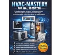 HVAC-Mastery für Hausbesitzer: Ein einsteigerfreundlicher Leitfaden zu Thermostaten, Luftfiltern, Wärmepumpen, Wartung von Heizungen und Klimaanlagen, ... häufiger Heiz- und Kühlprobleme